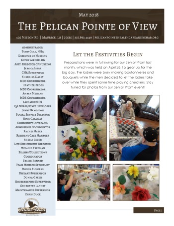 thumbnail of Pelican Pointe May 2018 Newsletter