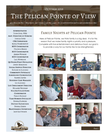 thumbnail of Pelican Pointe October 2019 Newsletter