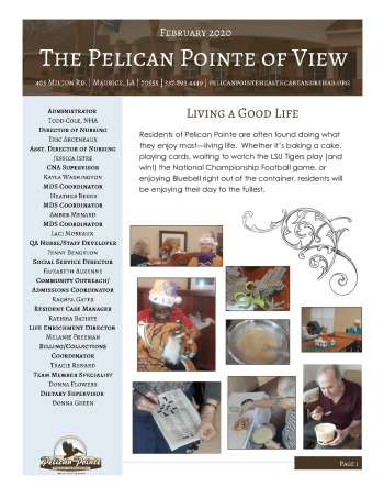 thumbnail of Pelican Pointe February 2020 Newsletter